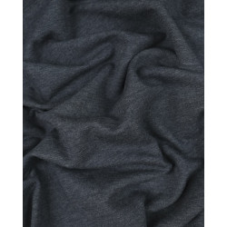 Molleton Jersey Mélange Denim - Maison Klem