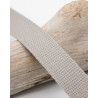 Sangle Coton 25MM Gris Clair - Maison Klem