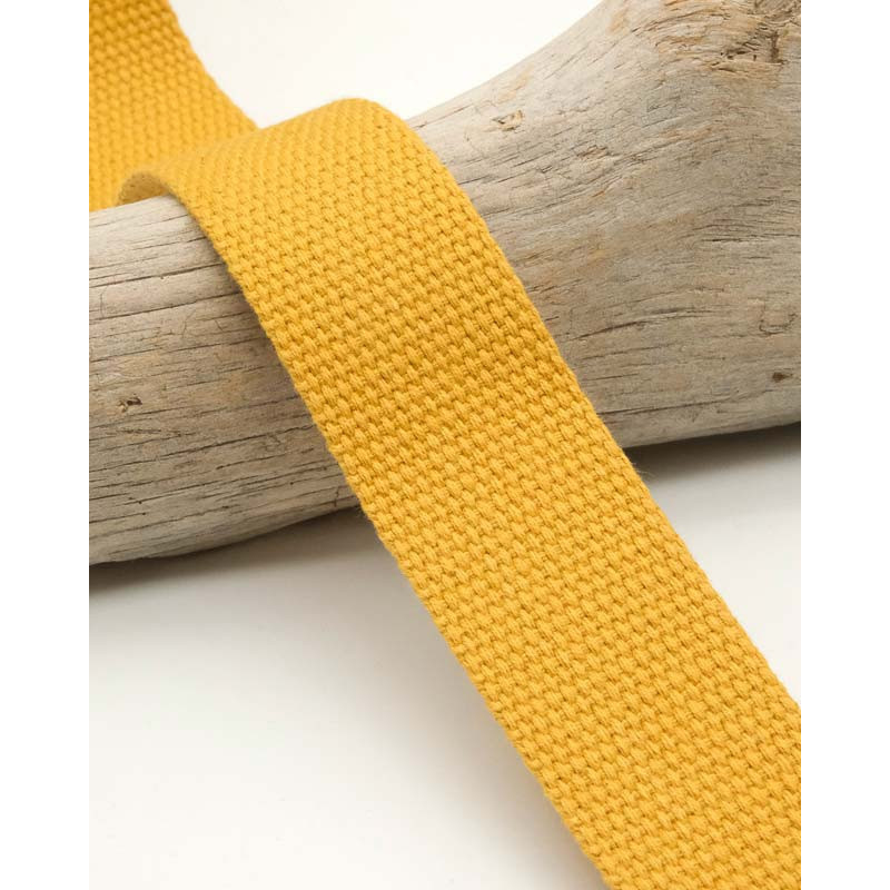 Sangle Coton 30MM Moutarde - Maison Klem