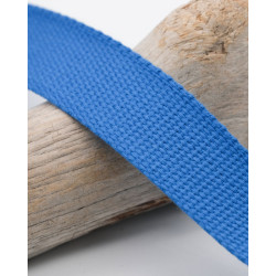 Sangle Coton 30MM Bleu Electrique - Maison Klem