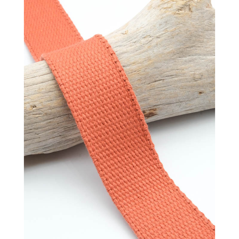 Sangle Coton 30MM Terracotta - Maison Klem