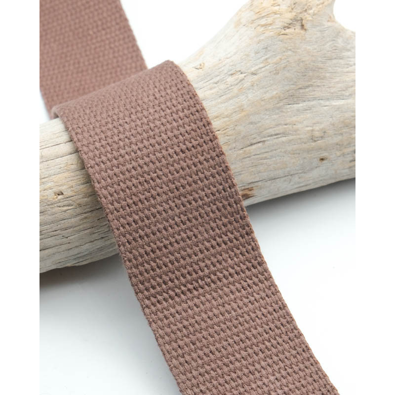 Sangle Coton 40MM Marron  - Maison Klem