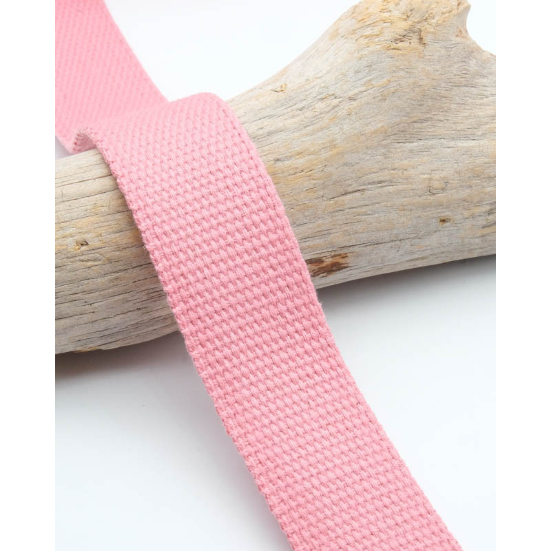 Sangle Coton 40MM Rose Bonbon - Maison Klem