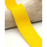 Sangle Coton Lurex Or 30MM jaune