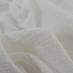 Double Gaze Unie Ecrue - Maison Klem