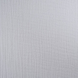 Double Gaze Unie Gris Perle Mia Oeko-tex