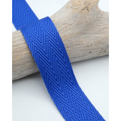 Sangle Polypropylène 30MM Bleu Electrique - Maison Klem