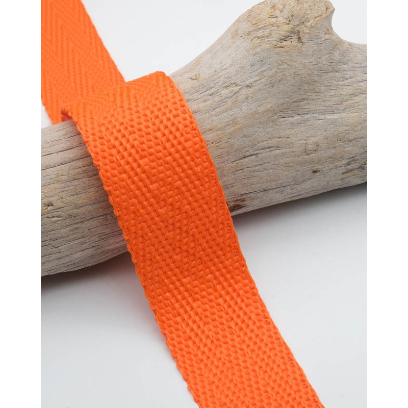 Sangle Polypropylène 30MM Orange - Maison Klem