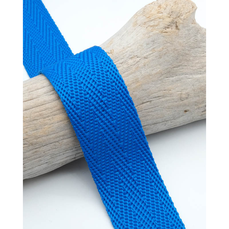 Sangle Polypropylène 30MM Bleu Fluo - Maison Klem