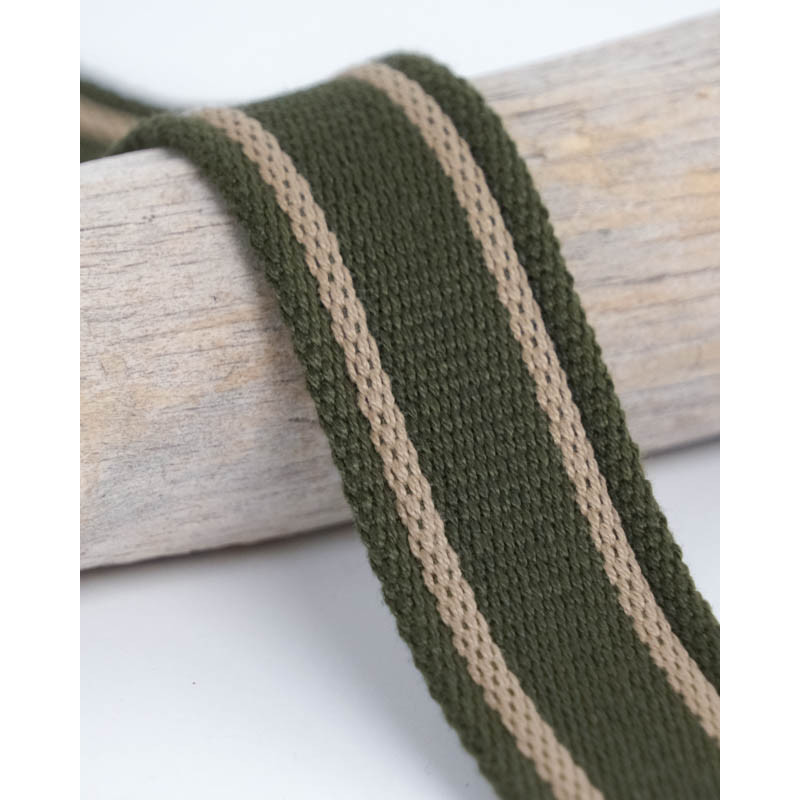 Sangle Sport Bicolore 30MM Vert - Maison Klem