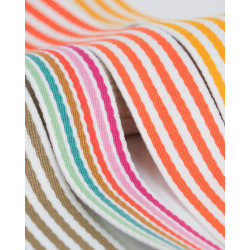 Sangle Multi Rayures 40MM - Maison Klem