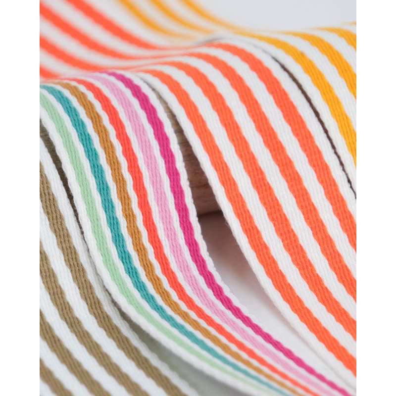 Sangle Multi Rayures 40MM - Maison Klem