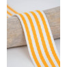 Sangle Multi Rayures 40MM Jaune - Maison Klem