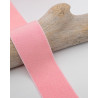 40MM Pink Lurex Elastic