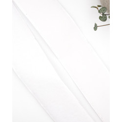 Ruban Auto Agrippant à Coudre 20MM Blanc Crochet - Maison Klem