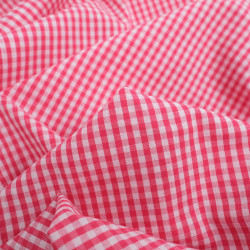Vichy Petits Carreaux Fraise - Maison Klem