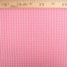 Vichy Petits carreaux fraise