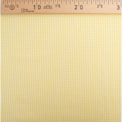 Vichy Petits Carreaux Jaune - Maison Klem