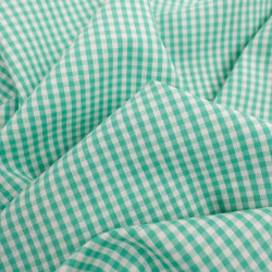 Vichy Petits Carreaux Vert Menthe - Maison Klem