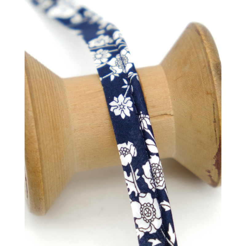 Passepoil Liberty Summer Bleu - Maison Klem