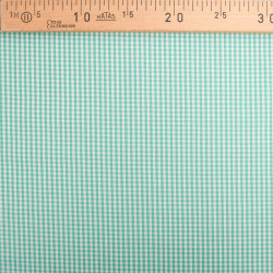 Vichy Petits Carreaux Vert Menthe - Maison Klem