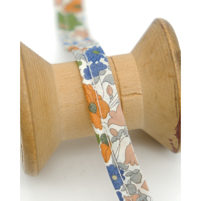 Passepoil Liberty Poppy Forest Ocre - Maison Klem