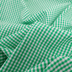 Vichy Petits Carreaux Vert - Maison Klem