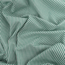 Vichy Petits Carreaux Vert Foncé - Maison Klem