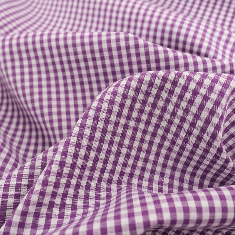 Vichy Petits Carreaux Violet - Maison Klem