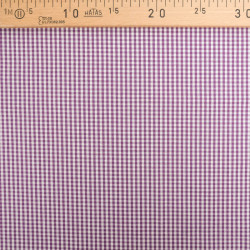 Vichy Petits carreaux violet