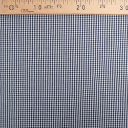 Vichy Petits Carreaux Bleu Nuit - Maison Klem