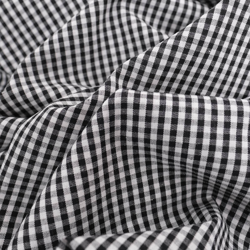 Vichy Petits Carreaux Noir - Maison Klem