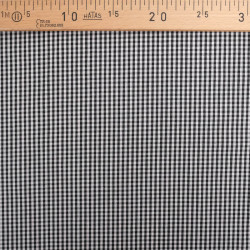 Vichy Petits Carreaux Noir - Maison Klem