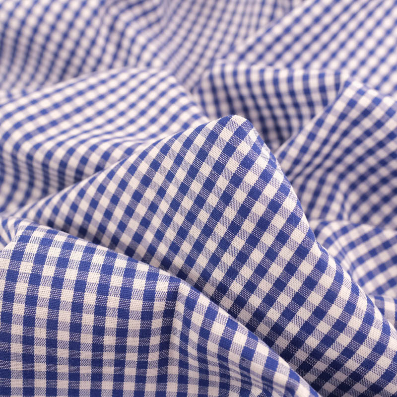 Vichy Petits Carreaux Bleu Marine - Maison Klem