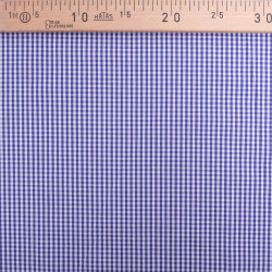 Vichy Petits Carreaux Bleu Marine - Maison Klem