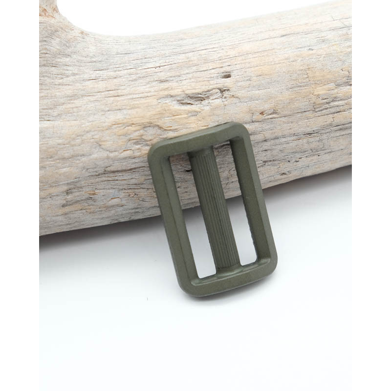 30mm khaki sliding plastic buckle