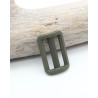 30mm khaki sliding plastic buckle