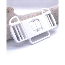 Boucle Plastique 3 Voies Blanc - Maison Klem