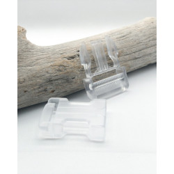 Boucle Clip Transparent 30mm - Maison Klem