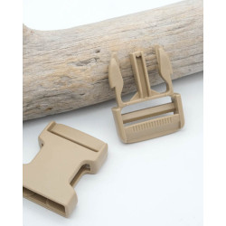 Boucle Clip Beige 30mm - Maison Klem