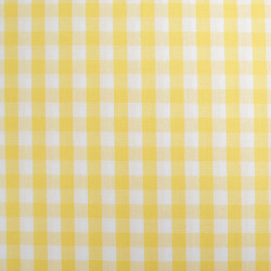 Vichy Moyens Carreaux Jaune - Maison Klem