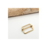 25MM gold-plated adjustment buckle