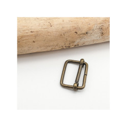 25MM old brass adjustment buckle