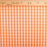 Vichy Moyens Carreaux Orange - Maison Klem