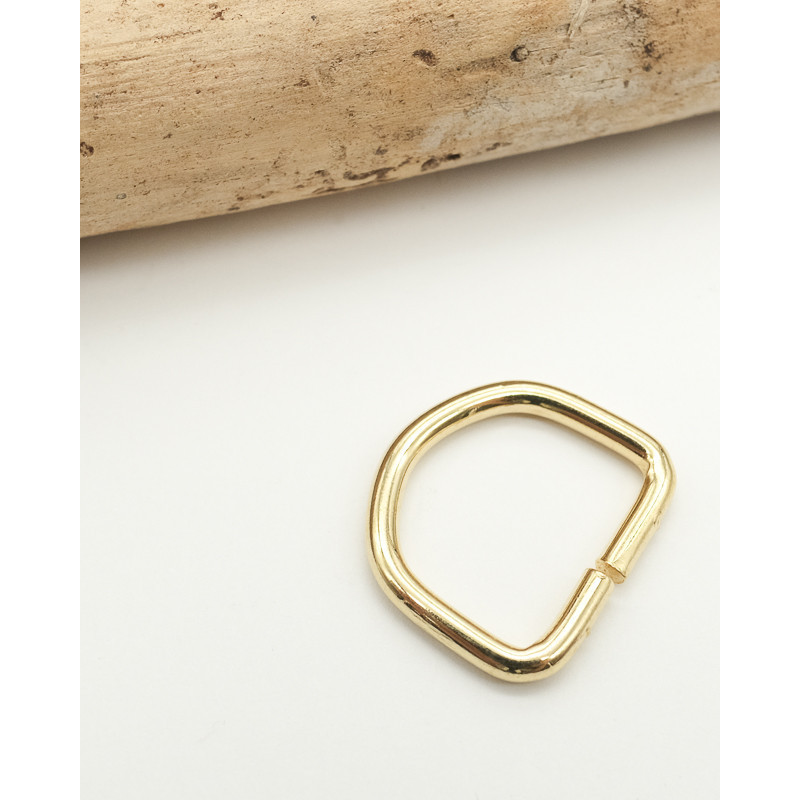 16MM Gold-Plated Half-Round Eyelets