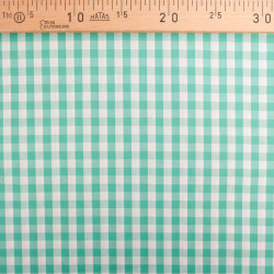 Vichy Moyens Carreaux Vert Menthe - Maison Klem