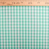 Vichy Moyens carreaux vert menthe