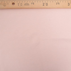 Maille Nid d'Abeille Coton Rose Clair - Maison Klem