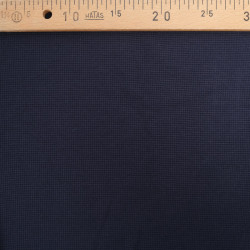 Maille Nid d'Abeille Coton Marine - Maison Klem