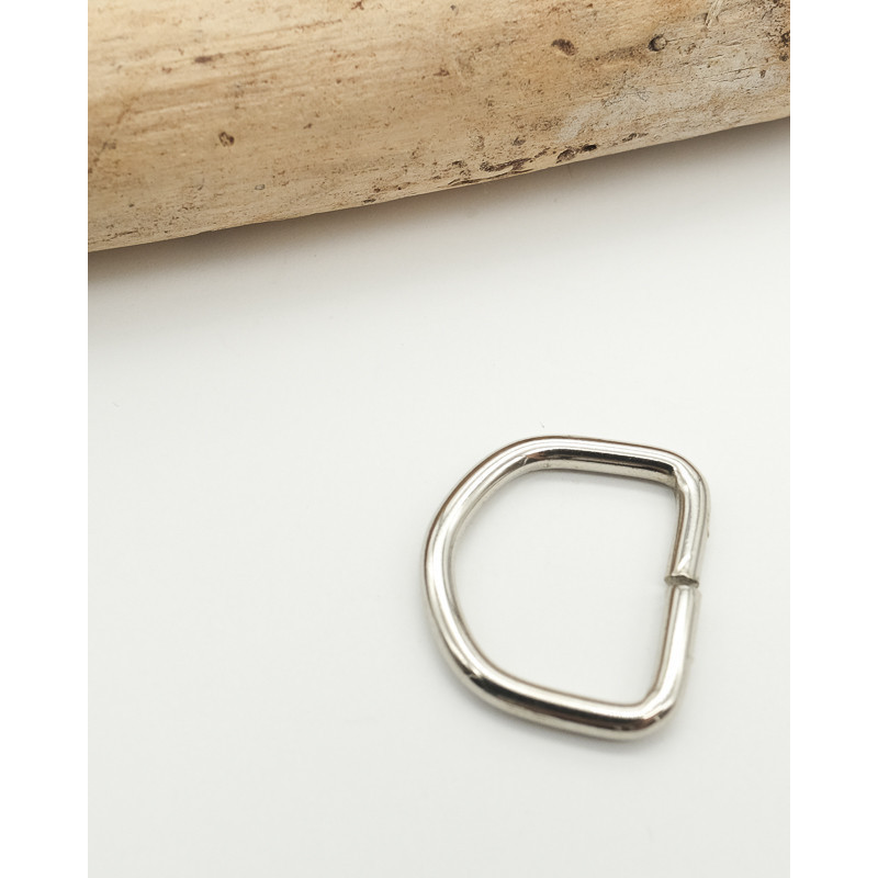 30MM Nickel Half-Round Eyelets